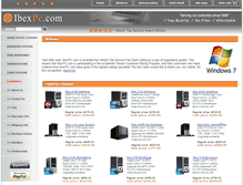 Tablet Screenshot of ibexpc.com